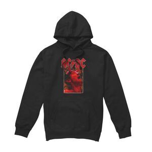 AC/DC Mens Horns Hoodie / Black